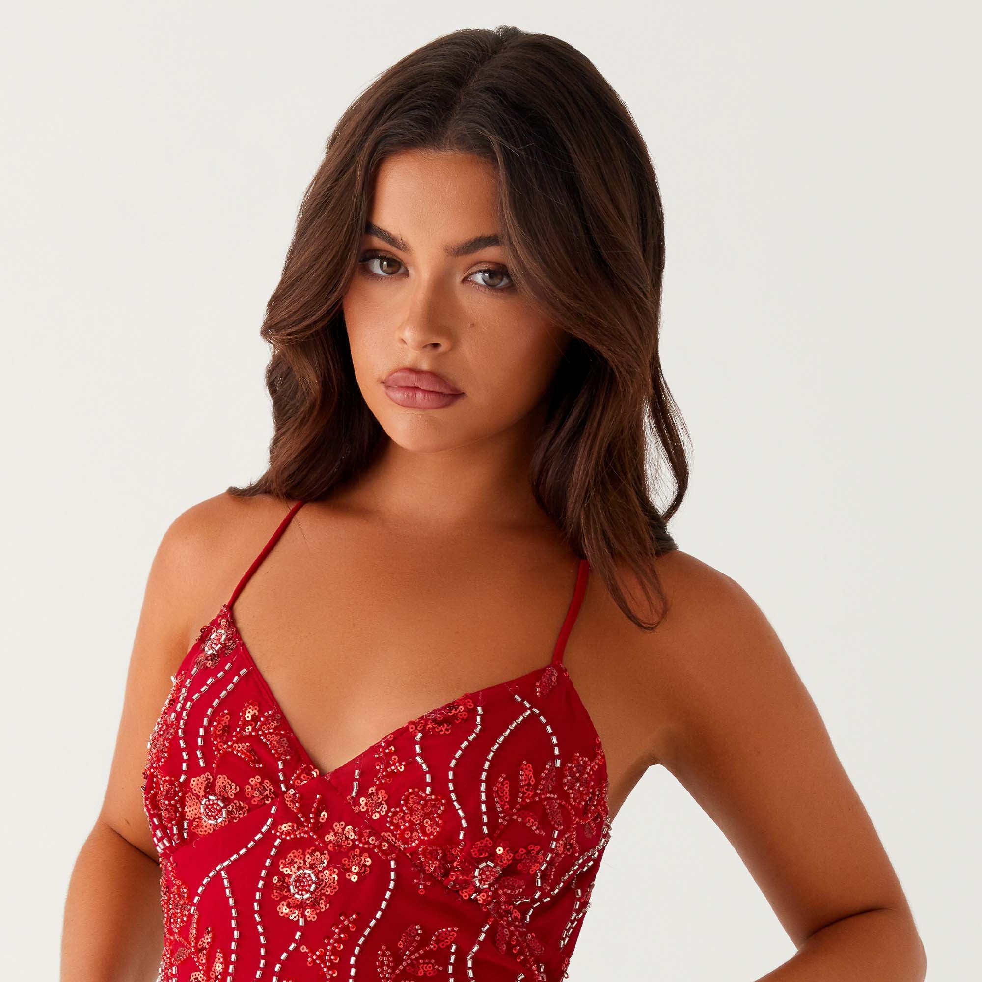 Tove - Paljett Cami-topp