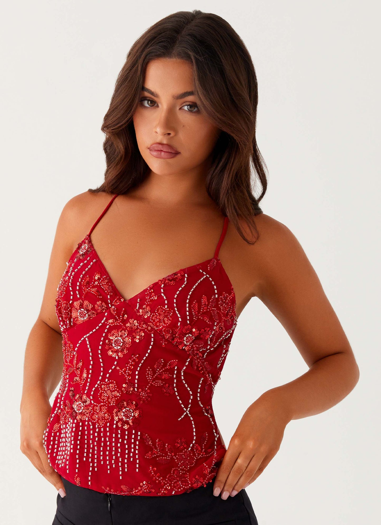 Tove - Sequin Cami Top