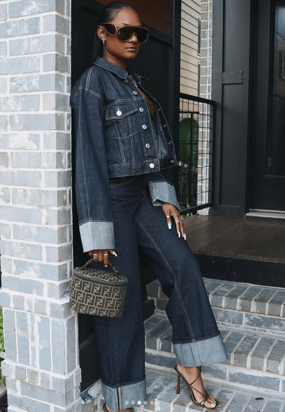 Jade - Denim Set