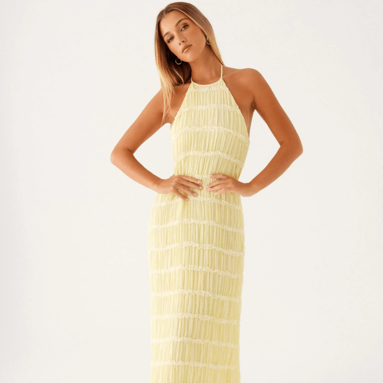 Malin - Elegant lang kjole