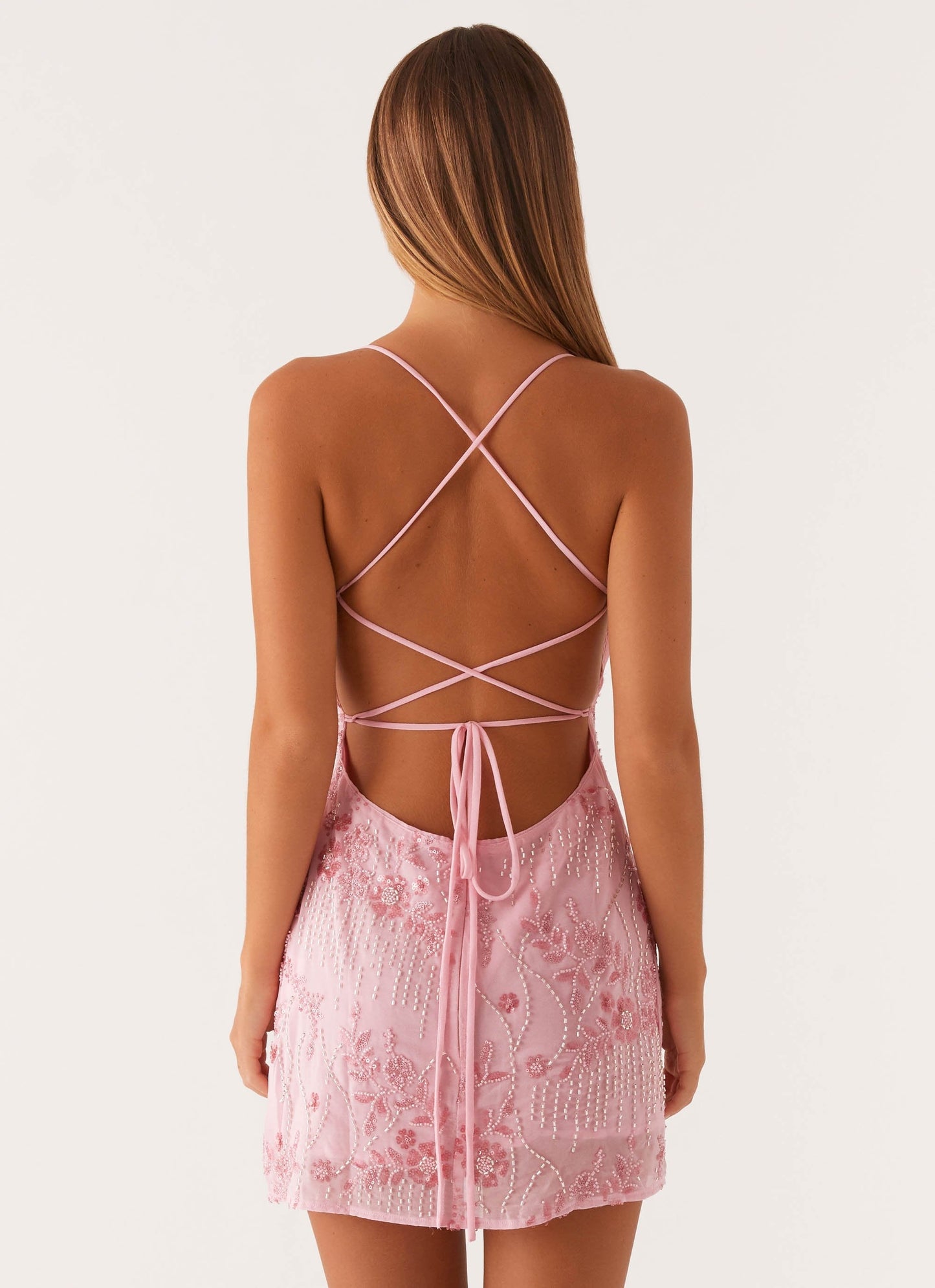 Belle - Paljett Cami Minikjole