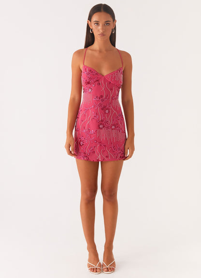 Belle - Paljett Cami Minikjole