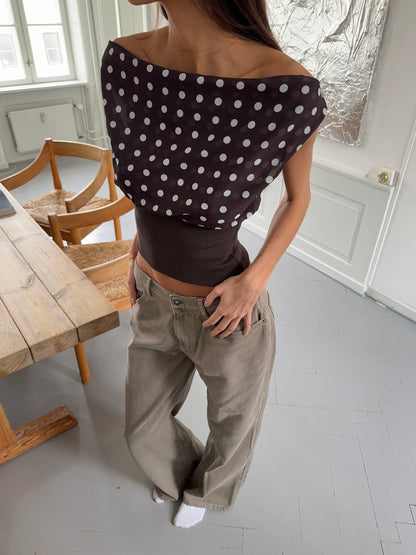 Sonja - Polka Dotted Top